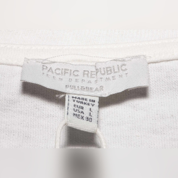 Pacific Republic Pull and Bear Banana Shirt Large - Picture 3 of 6